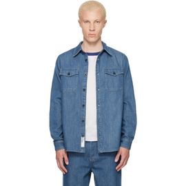 A.P.C. A.P.C. Blue 'Surchemise' Denim Shirt