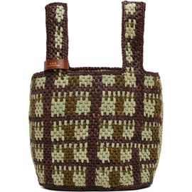 A.P.C. A.P.C. Brown & Green Pecan Bag