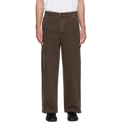 A.P.C. A.P.C. Brown Canvas Carpenter Trousers