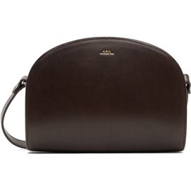 A.P.C. A.P.C. Brown Demi-Lune Bag