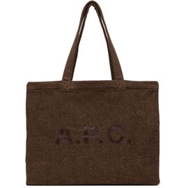 A.P.C. A.P.C. Brown Diane Shopping Tote