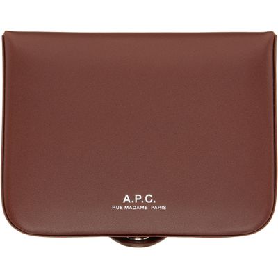 A.P.C. A.P.C. Brown Josh Bifold Wallet