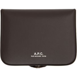 A.P.C. A.P.C. Brown Josh Coin Pouch