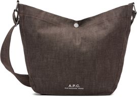 A.P.C. A.P.C. Brown Journal Satchel