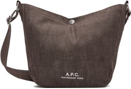 A.P.C. A.P.C. Brown Journal Small Satchel