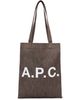 A.P.C. A.P.C. Brown Lou Tote - 1