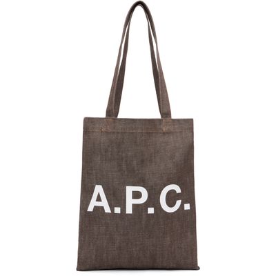 A.P.C. A.P.C. Brown Lou Tote