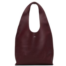 A.P.C. A.P.C. Burgundy Neige Clou Bag