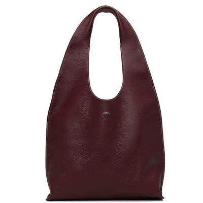 A.P.C. A.P.C. Burgundy Neige Clou Bag