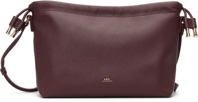 A.P.C. A.P.C. Burgundy Ninon Bag