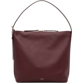 A.P.C. A.P.C. Burgundy Vera Shoulder Bag