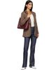 A.P.C. A.P.C. Burgundy Vera Shoulder Bag - 4