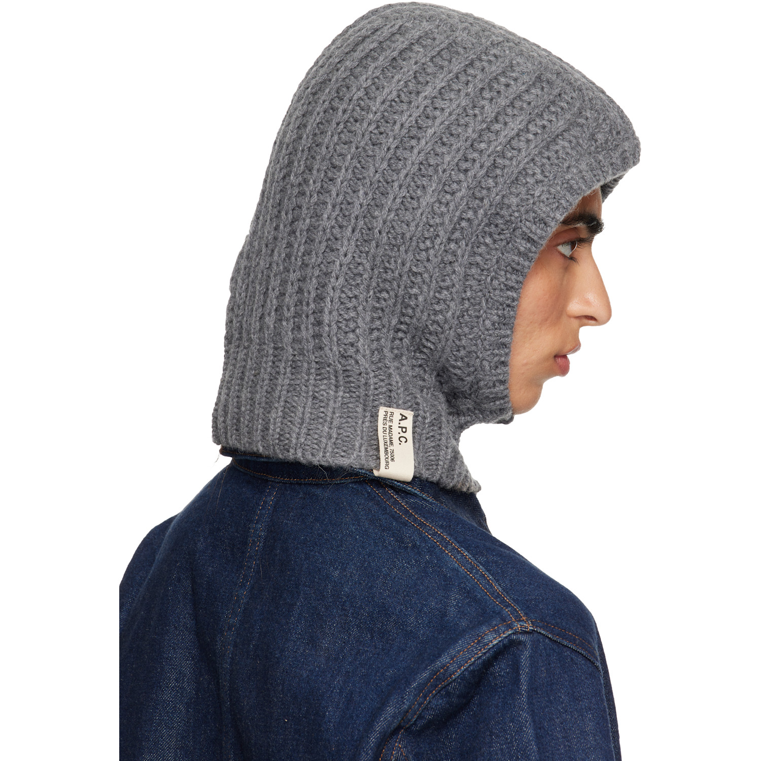 A.P.C. バラクラバ A.P.C. - Gray Alix Balaclava