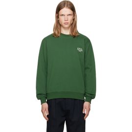 A.P.C. A.P.C. Green Standard 'Rue Madame' Sweatshirt