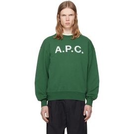 A.P.C. A.P.C. Green Vintage 'APC' Sweatshirt