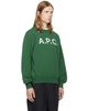 A.P.C. A.P.C. Green Vintage 'APC' Sweatshirt - 2