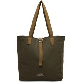 A.P.C. A.P.C. Khaki Archive Tote