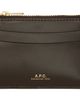 A.P.C. A.P.C. Khaki Paris Card Holder - 1