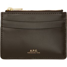 A.P.C. A.P.C. Khaki Paris Card Holder