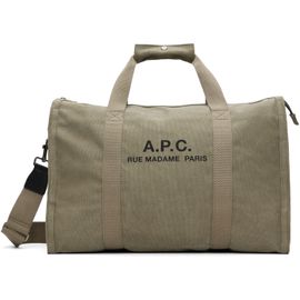 A.P.C. A.P.C. Khaki Recuperation Gym Bag