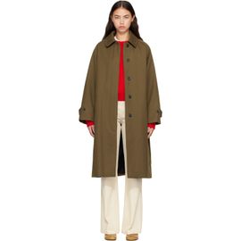 A.P.C. A.P.C. Khaki Water-Repellent Wool Jacket