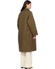 A.P.C. A.P.C. Khaki Water-Repellent Wool Jacket - 3
