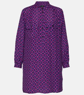A.P.C. A.P.C. Mathilde printed shirt dress