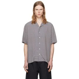 A.P.C. A.P.C. Navy & Red Bennet Shirt