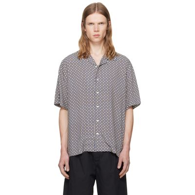 A.P.C. A.P.C. Navy & Red Bennet Shirt