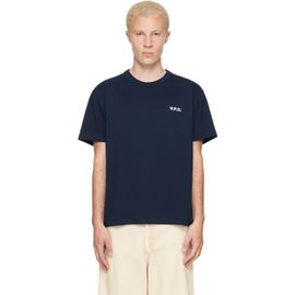 A.P.C. A.P.C. Navy Boxy Petit 'VPC' T-shirt
