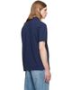 A.P.C. A.P.C. Navy Cotton Piqué Polo - 3