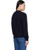 A.P.C. A.P.C. Navy Edmond Sweater - 3