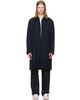 A.P.C. A.P.C. Navy Hugo Mac Coat - 1