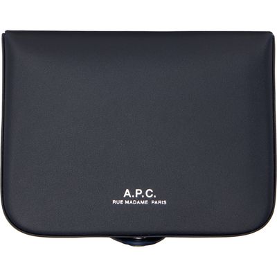 A.P.C. A.P.C. Navy Josh Coin Wallet