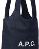 A.P.C. A.P.C. Navy Ninon Small Denim Tote - 2