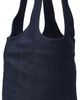 A.P.C. A.P.C. Navy Ninon Small Denim Tote - 3