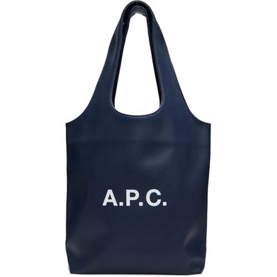 A.P.C. A.P.C. Navy Ninon Small Tote