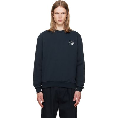 A.P.C. A.P.C. Navy Standard 'Rue Madame' Sweatshirt