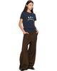A.P.C. A.P.C. Navy Vintage-Effect 'A.P.C.' Logo T-shirt - 4