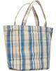 A.P.C. A.P.C. Off-White & Blue Jade Tote - 3