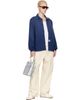 A.P.C. A.P.C. Off-White & Blue Jade Tote - 4