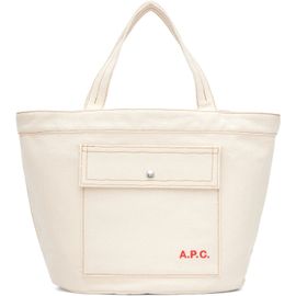 A.P.C. A.P.C. Off-White Jade Tote
