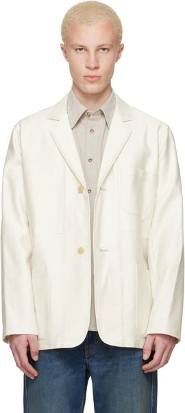A.P.C. A.P.C. Off-White Leo Blazer