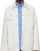A.P.C. A.P.C. Off-White Loose-Fit Overshirt - 1