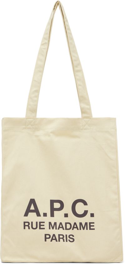 A.P.C. A.P.C. Off-White Lou 'Rue Madame 2.0' Tote