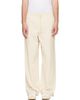 A.P.C. A.P.C. Off-White Verlaine Denim Lounge Pants - 1