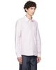 A.P.C. A.P.C. Pink & White New Greg Shirt - 2