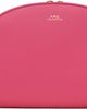 A.P.C. A.P.C. Pink Demi-Lune Clutch - 1