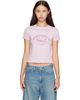 A.P.C. A.P.C. Pink Vintage Camping Logo T-shirt - 1