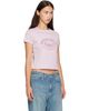 A.P.C. A.P.C. Pink Vintage Camping Logo T-shirt - 2